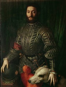 Portrét Guidubalda della Rovere, vévody z Urbina, C.1544-45